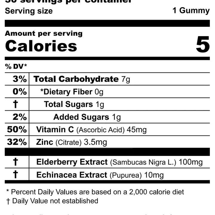 Elderberry Gummies
