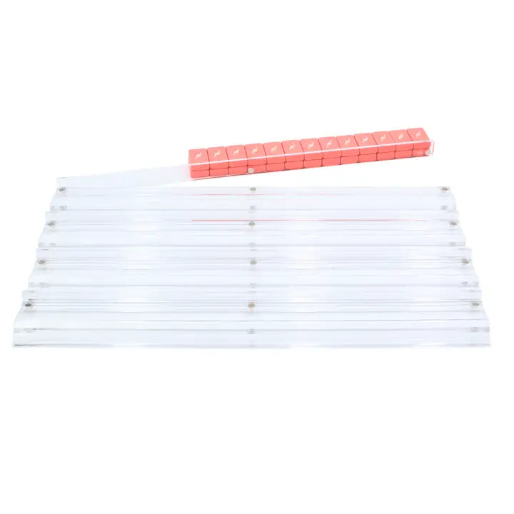 Mahjong Racks | Premium Acrylic Clear SET