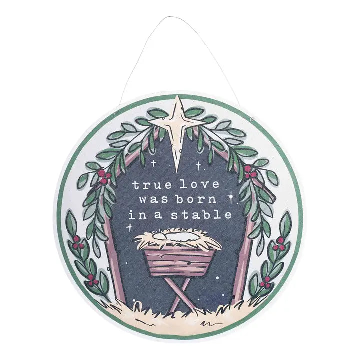 Born in a Stable/Hello Wreath Burlee