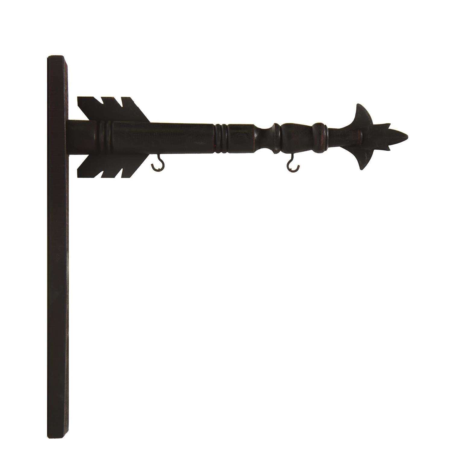 Black Wood Arrow Holder