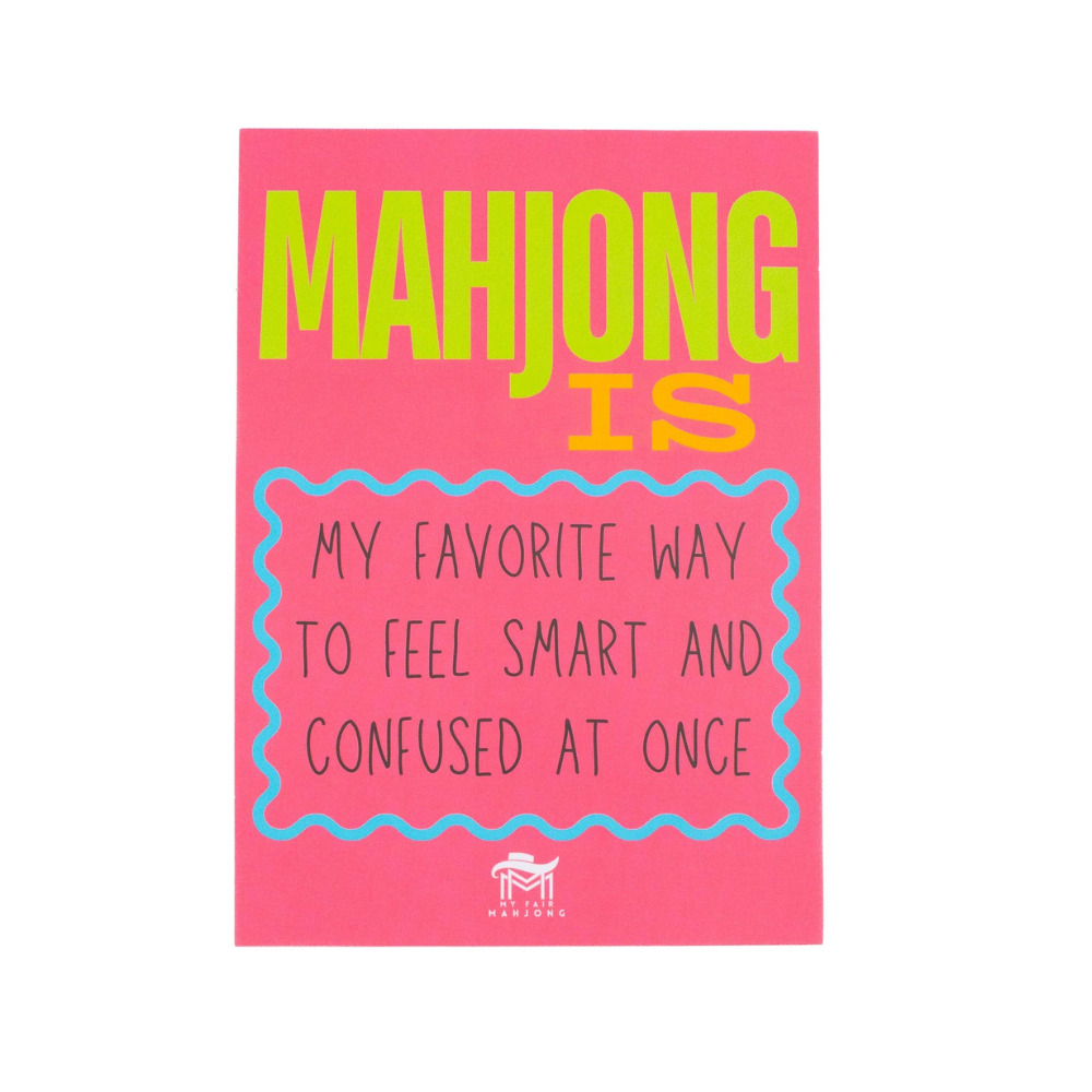 Mahjong Shuffle Card
