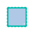 Mini Mahjong Mat Blue Green