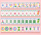 The Traditional Line Mahjong Tiles