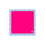 Mini Mahjong Mat Pink Blue