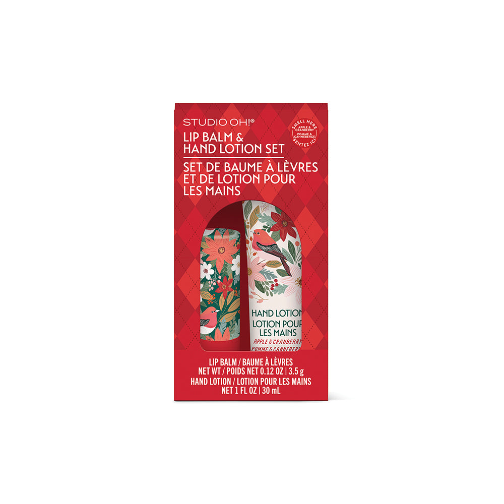 Nature's Celebration Lip Balm & Hand Lotion Set